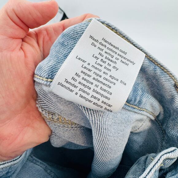 Judy Blue Women’s 20W Drawstring Waist Relaxed Tapered Jeans Light Wash Denim - Picture 10 of 12